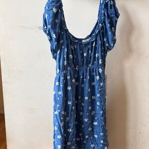 Lovesick for Torrid Blue Floral Dress sz 2